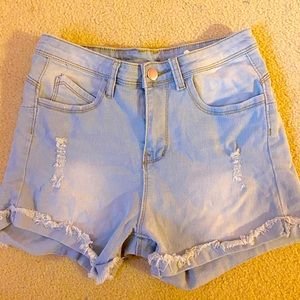Denim shorts!